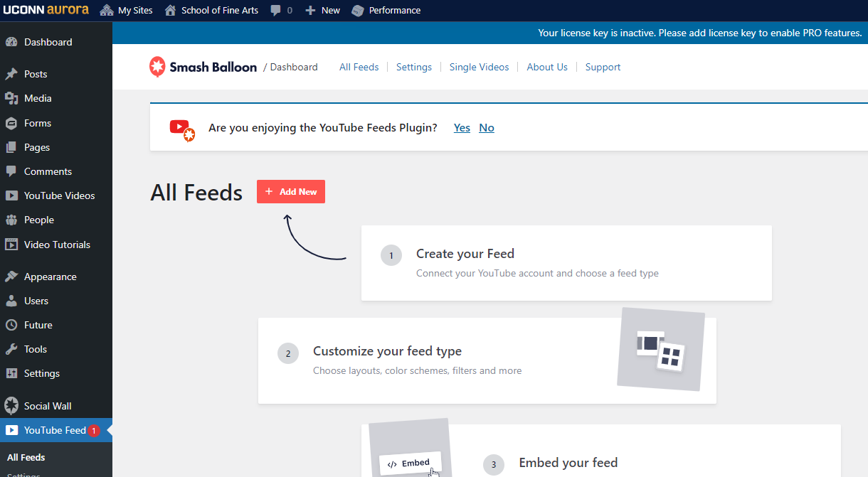 Smash Balloon plugin 